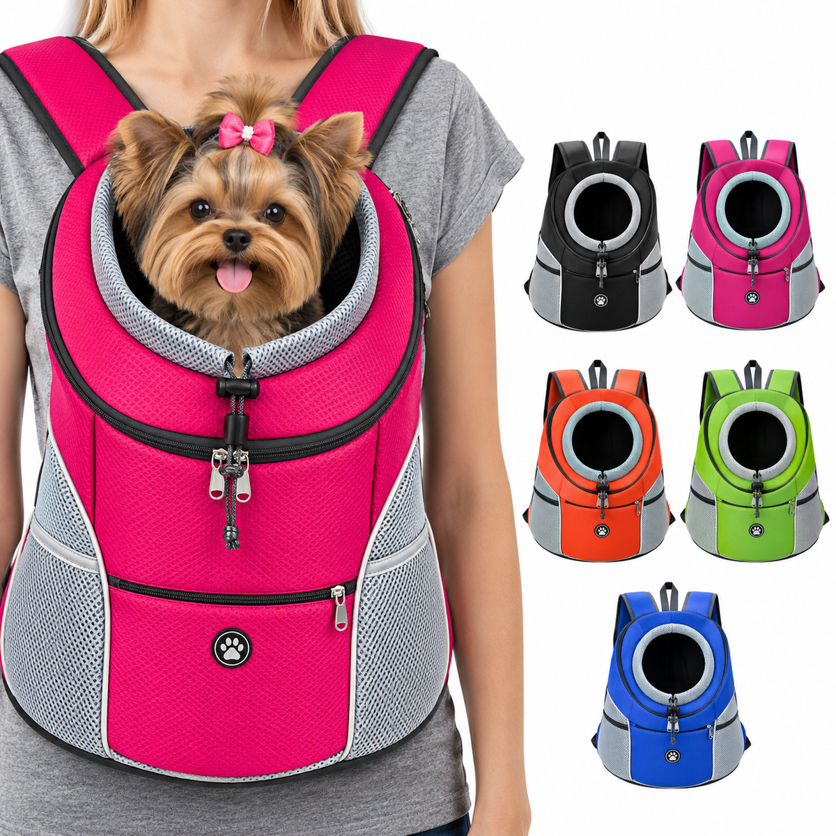 Mochila para trasportar a tu peludito  🐶🎒